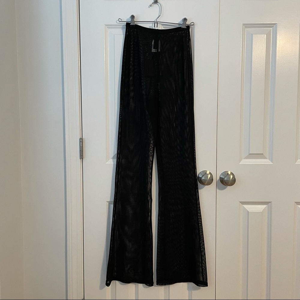 White Fox mesh pants